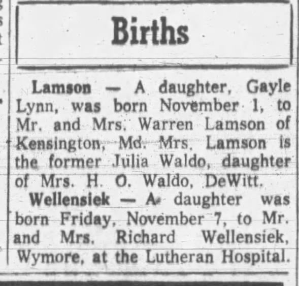 Clipping from Beatrice Daily Sun